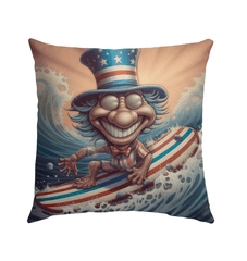 An American Vision Outdoor Pillow - Beyond T-shirts