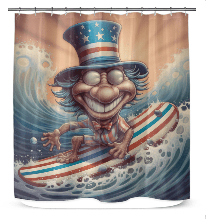 An American Vision Shower Curtain - Beyond T-shirts