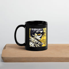 Artistic Accomplishments Black Glossy Mug - Beyond T-shirts