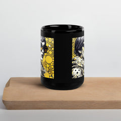 Artistic Accomplishments Black Glossy Mug - Beyond T-shirts