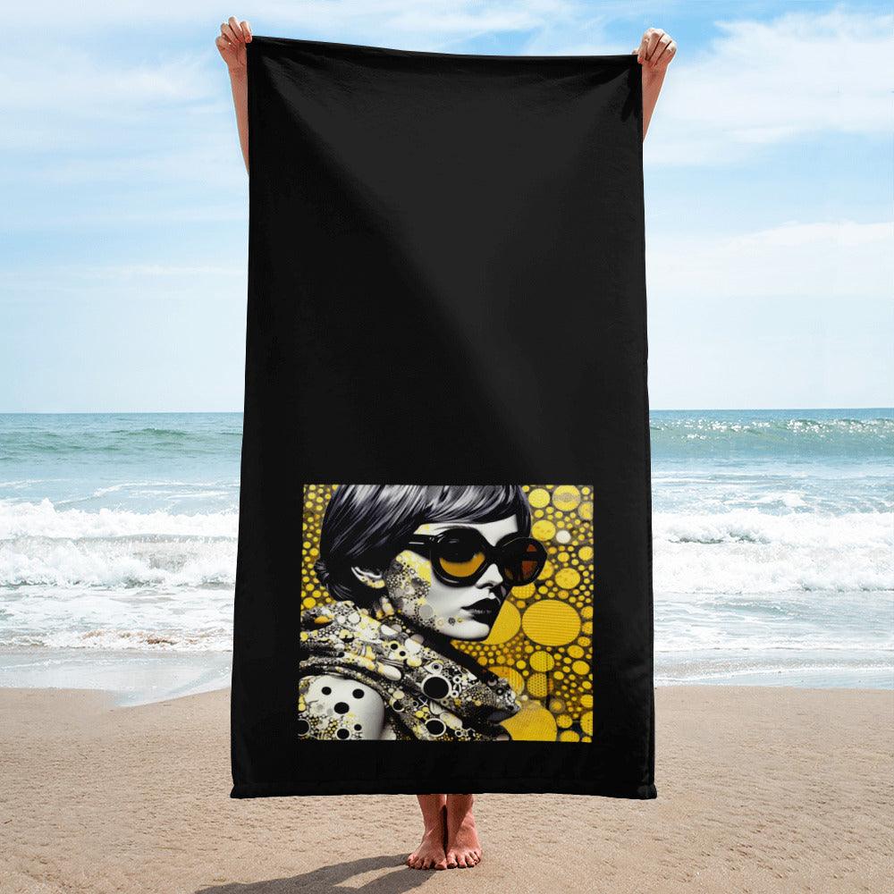 Luxurious Art-inspired Towel - Artistic Accomplishments