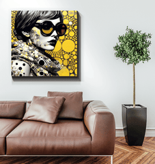 Elegant Artistic Accomplishments wrapped canvas perfect for gifting