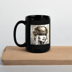 Artistic Achievements Black Glossy Mug - Beyond T-shirts