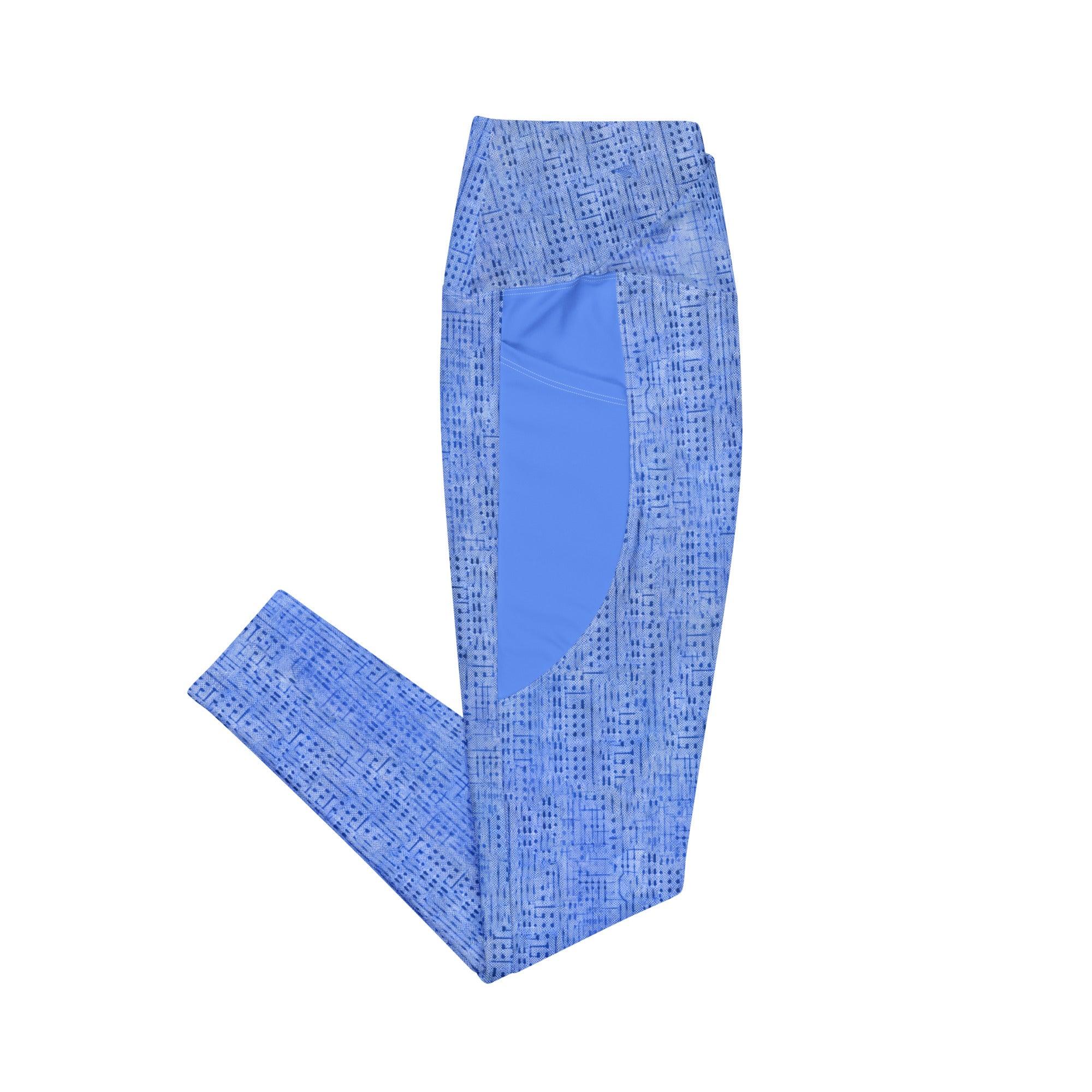 Artistic Achievements V Crossover Leggings Side View.
