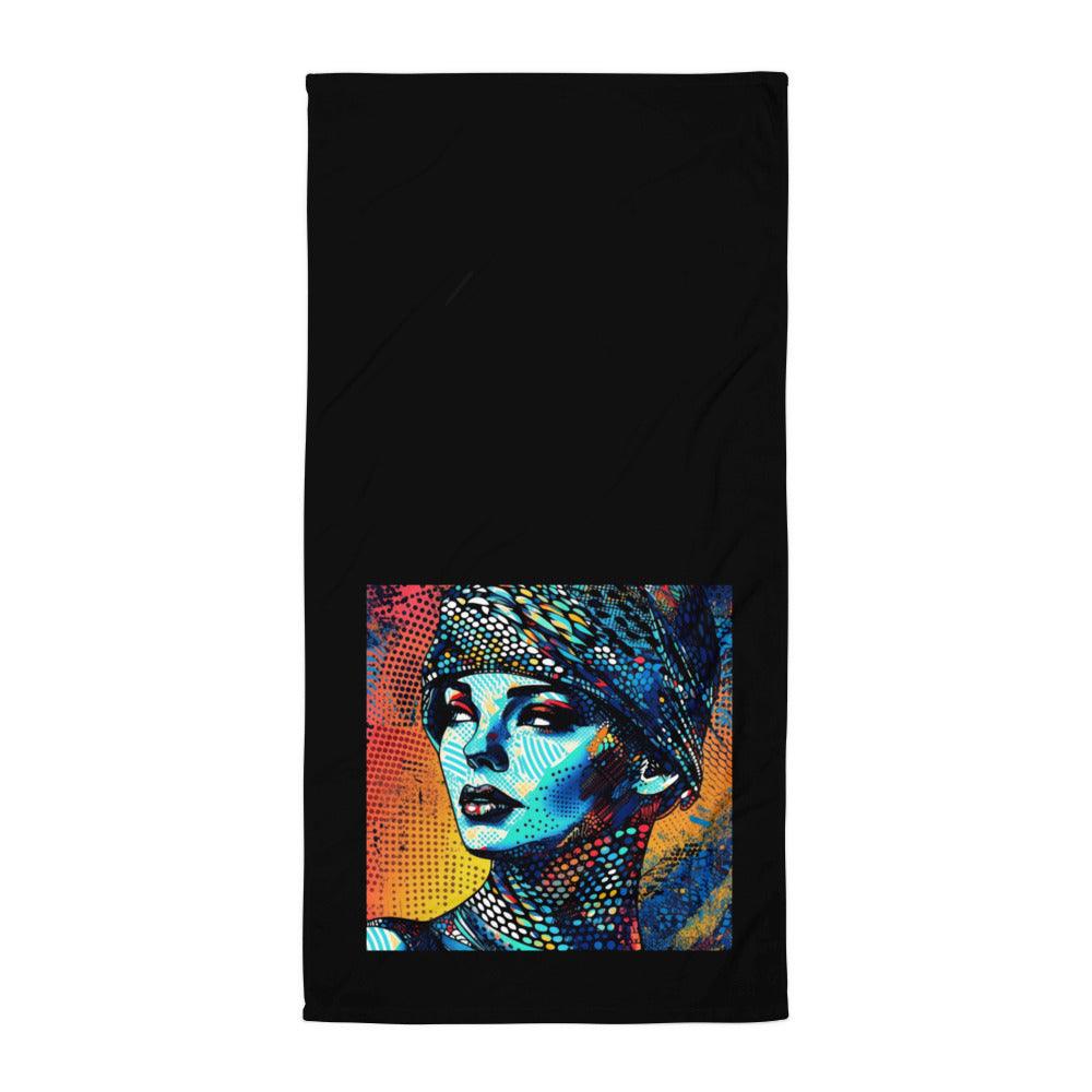 Elegant Artistic Admiration Towel - Premium Bath Accessory