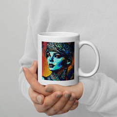 Artistic Admiration White Glossy Mug - Beyond T-shirts