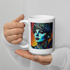 Artistic Admiration White Glossy Mug - Beyond T-shirts