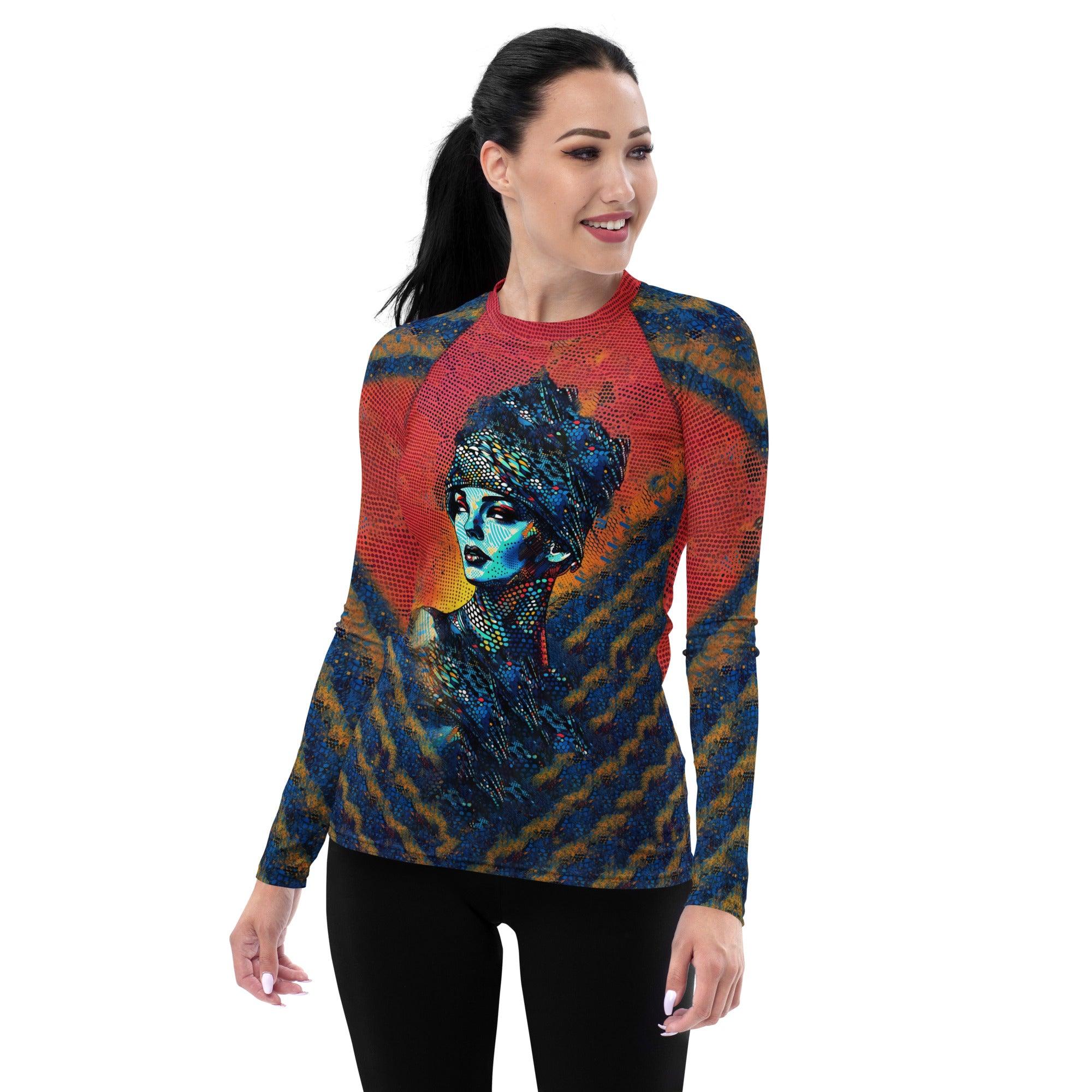 Artistic Admiration Women's Rash Guard - Beyond T-shirts