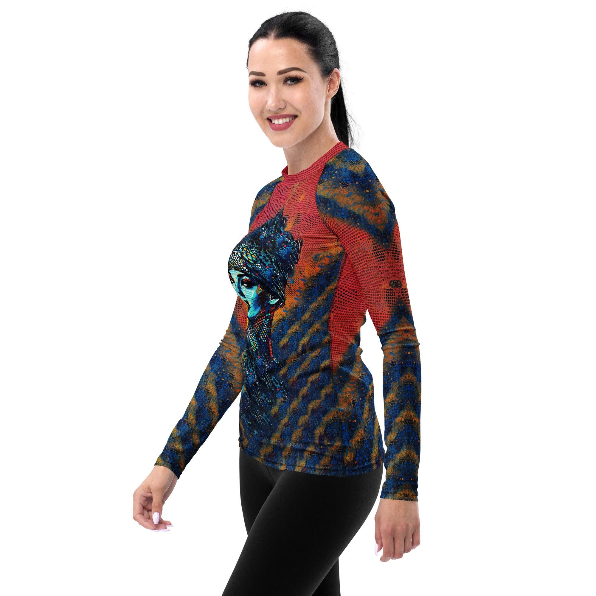 Artistic Admiration Women's Rash Guard - Beyond T-shirts