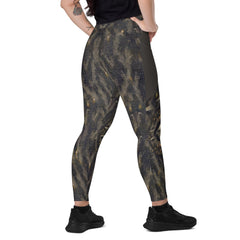 Artistic Adventure III Leggings Back View.