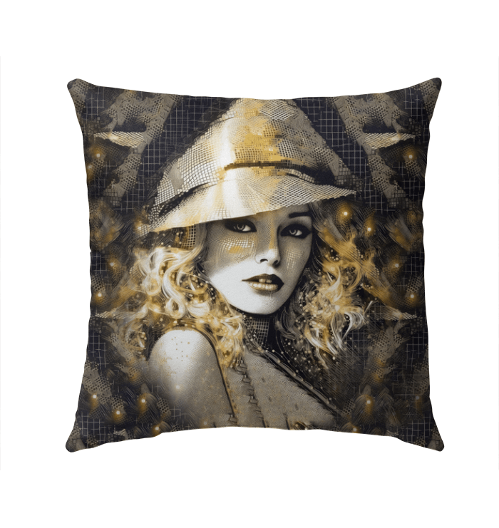 Artistic Adventure III Outdoor Pillow - Main View