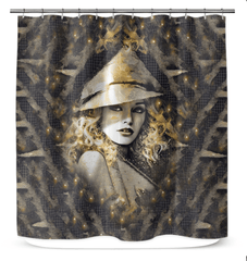 Artistic Adventure III Shower Curtain - Beyond T-shirts