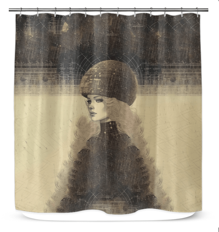 Artistic Adventures II Shower Curtain - Beyond T-shirts