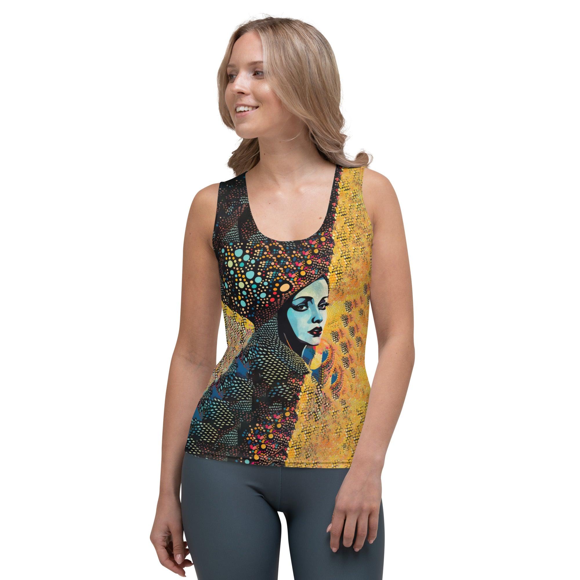 Artistic Aesthetics Sublimation Tank Top Front View.