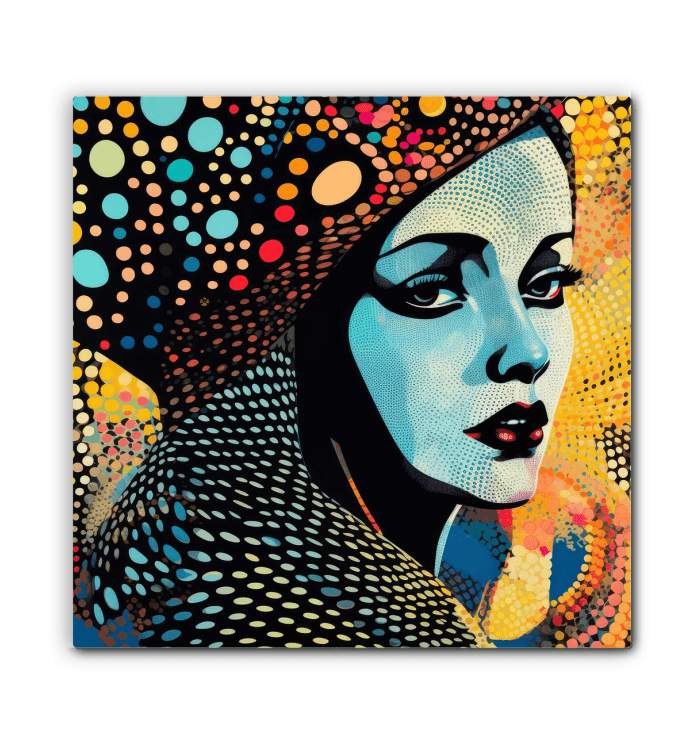 Artistic Aesthetics Canvas in Natural Light.