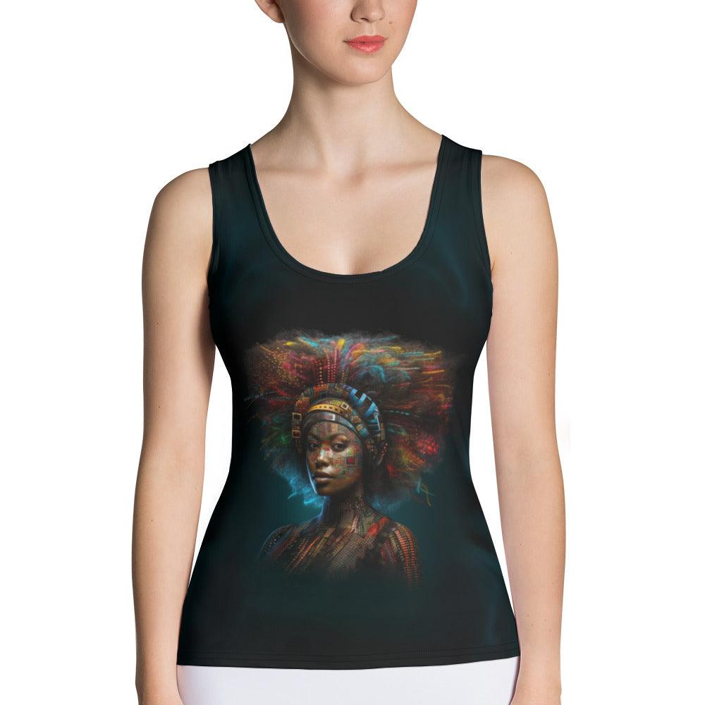 Artistic Ambition Sublimation Tank Top Front View.