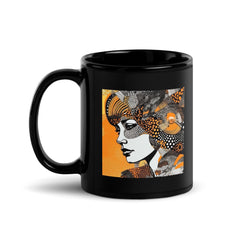 Artistic Angles Black Glossy Mug - Beyond T-shirts
