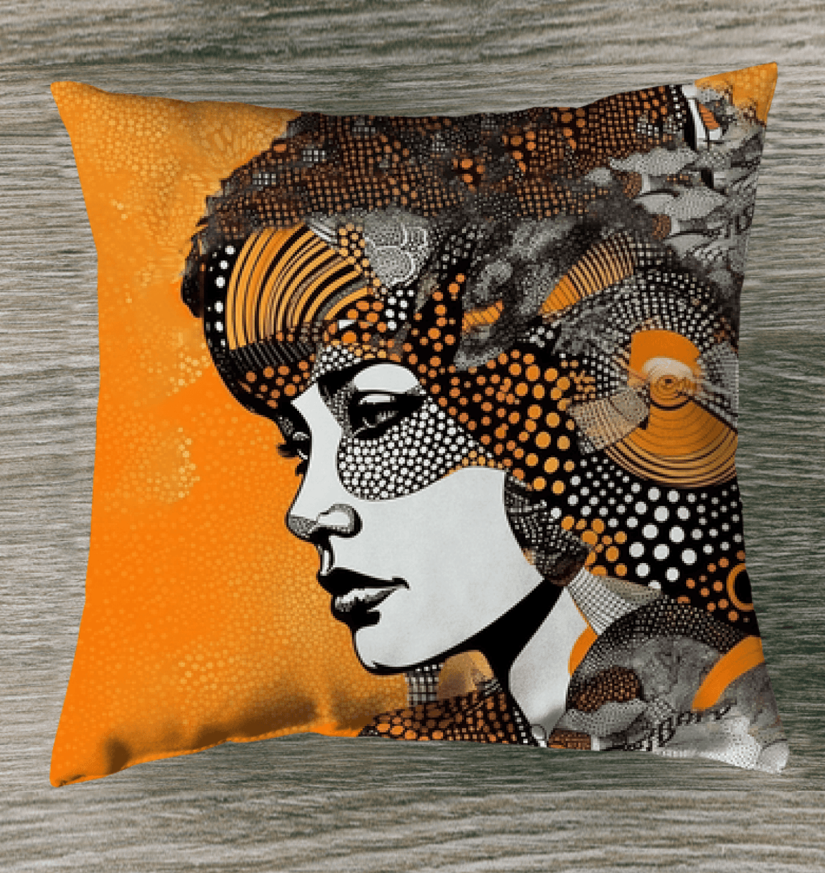 Artistic Angles Outdoor Pillow - Beyond T-shirts