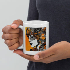 Artistic Angles White Glossy Mug - Beyond T-shirts