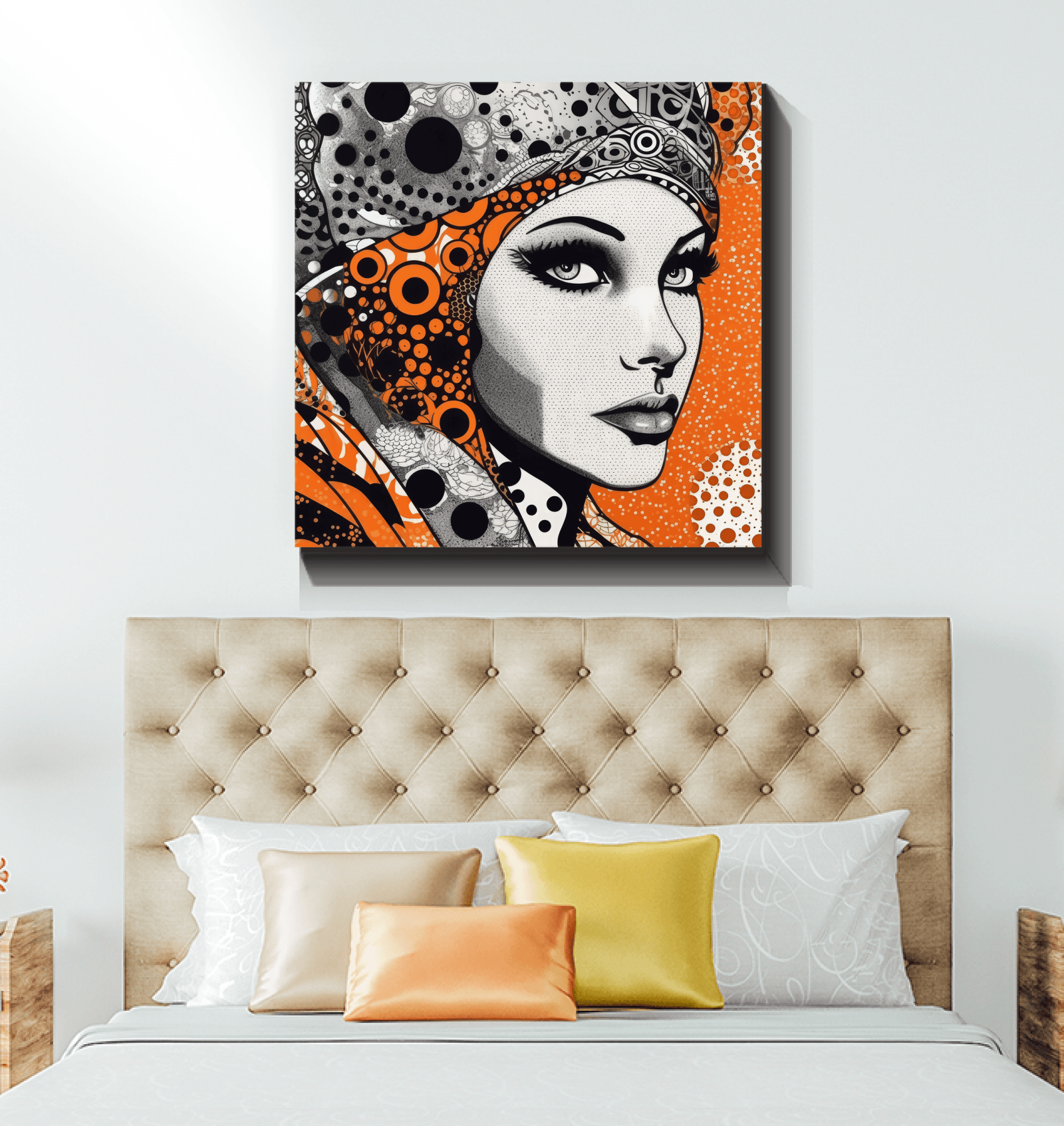 Gallery view of Artistic Aptitude wrapped canvas artwork.