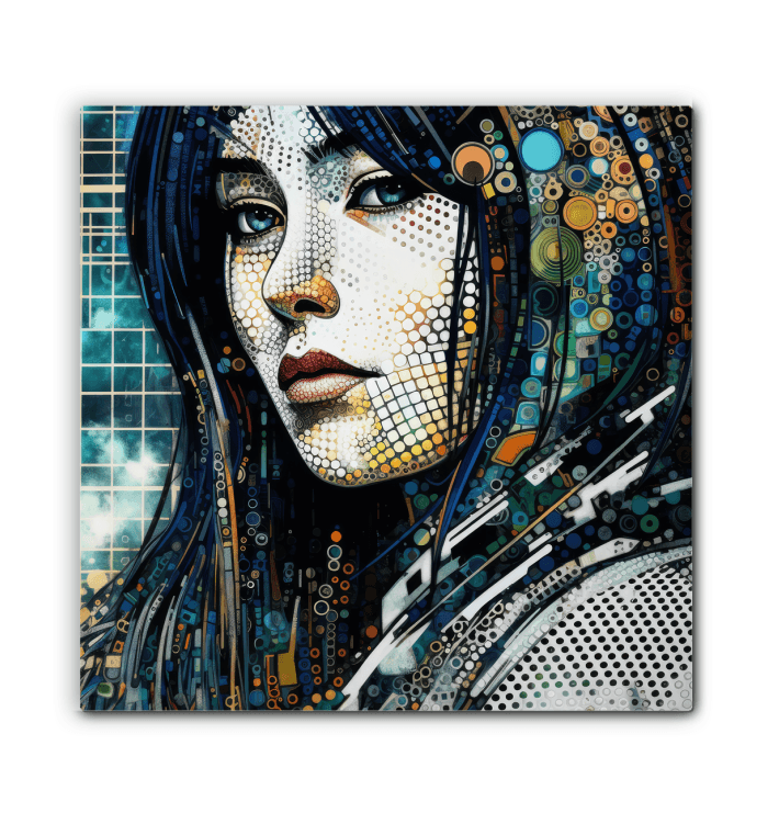 Artistic Aura wrapped canvas for art enthusiasts.