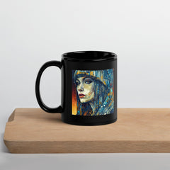 Coffee Cup with Artistic Pattern.