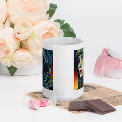 Artistic Auras II Mug - Decorative Drinkware for Art Lovers.