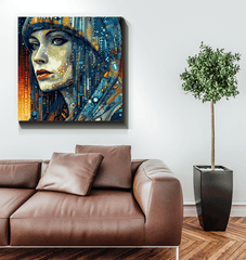 Artistic Auras II Wrapped Canvas.