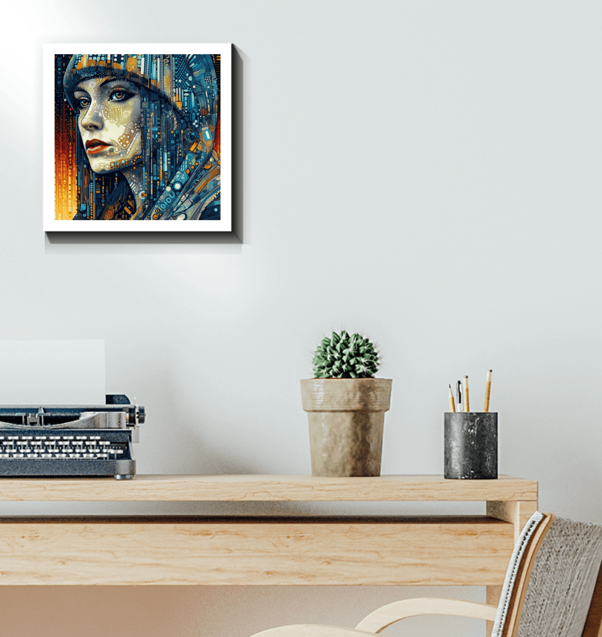 Colorful Wall Decor.