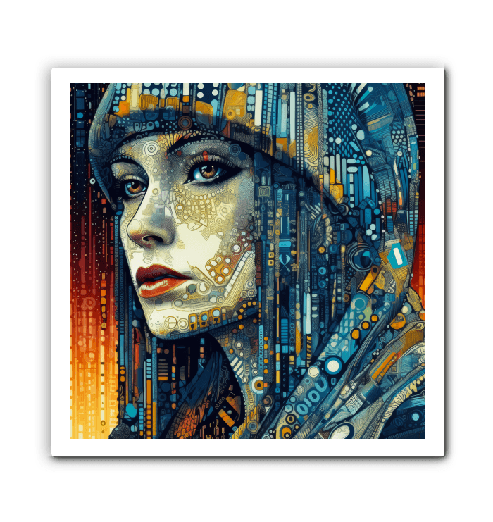Vibrant Canvas Painting.