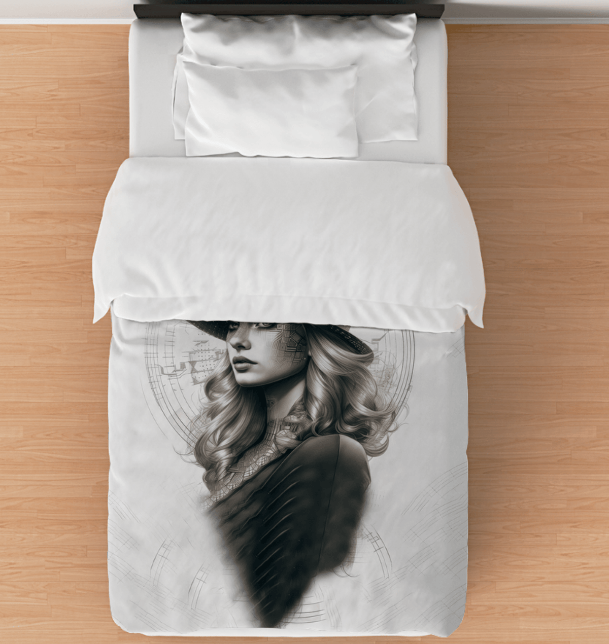 Artistic Awakening Comforter - Twin - Beyond T-shirts