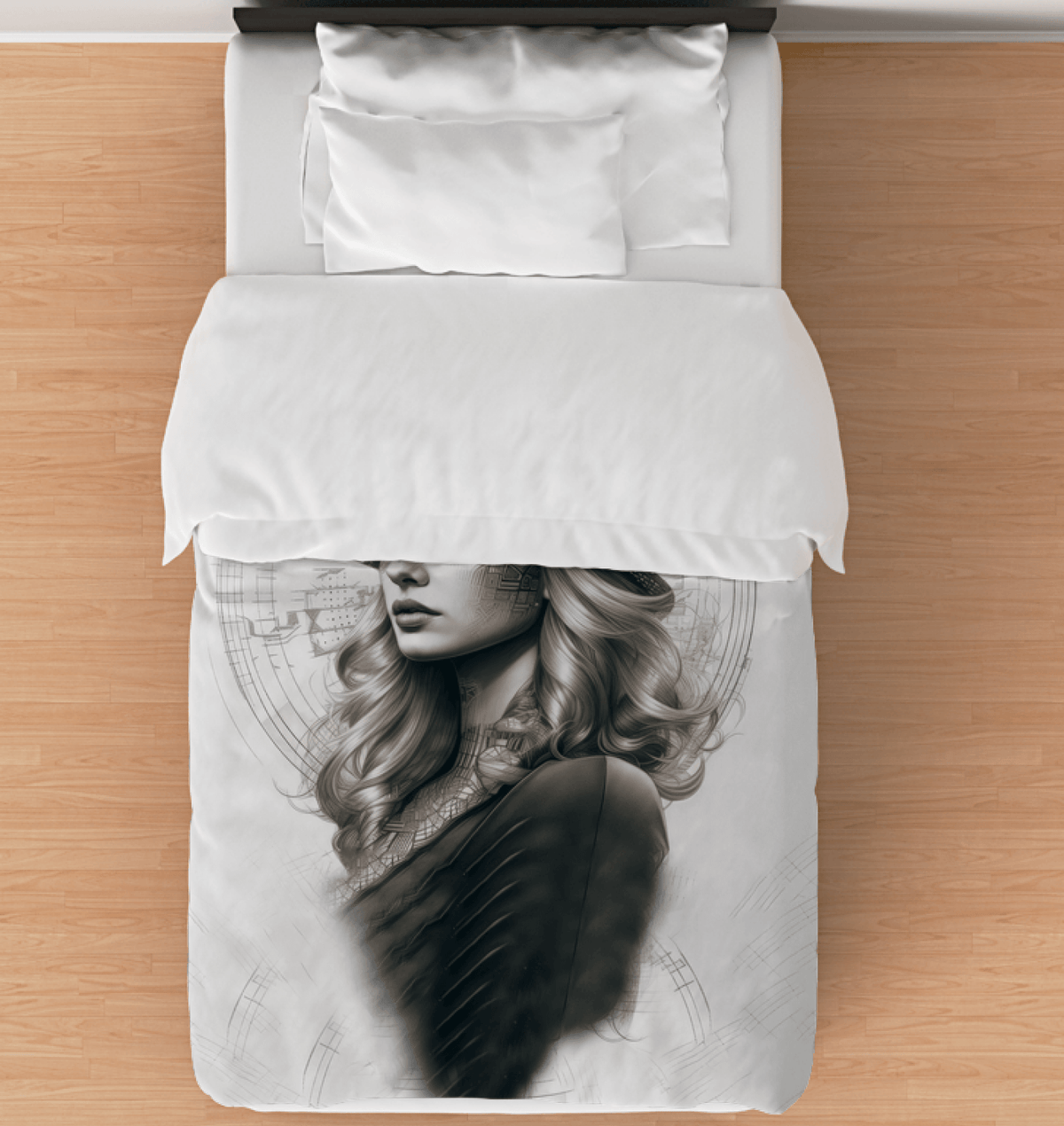 Artistic Awakening Duvet Cover - Bedroom Décor