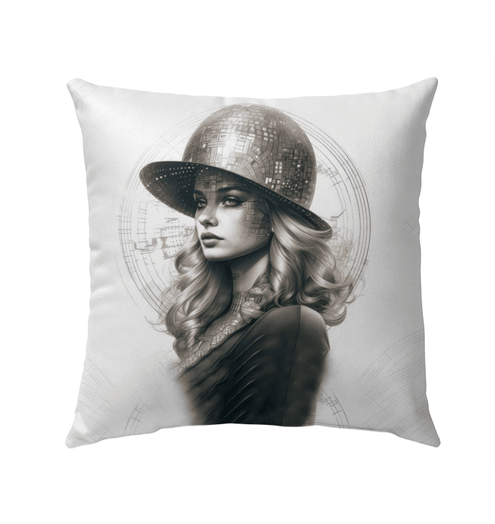 Artistic Awakening Outdoor Pillow - Patio Décor