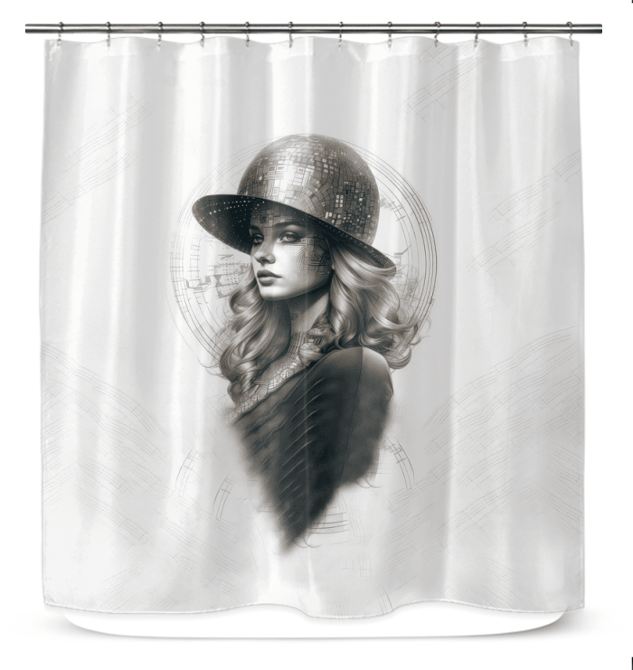 Artistic Awakening Shower Curtain - Beyond T-shirts