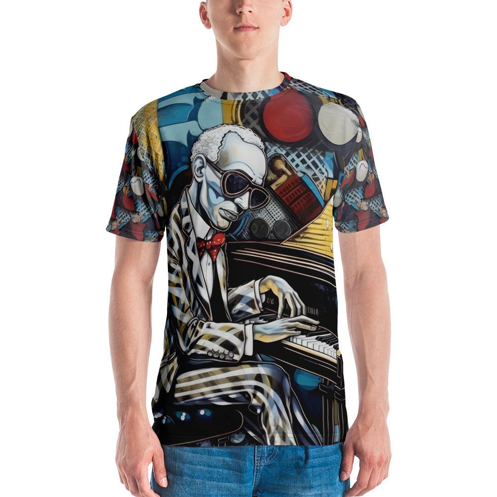 Artists Breathe Life into Sound Men's T-Shirt Front View