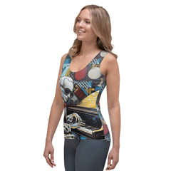 Artists Breathe Life Into Sound Sublimation Cut & Sew Tank Top - Beyond T-shirts