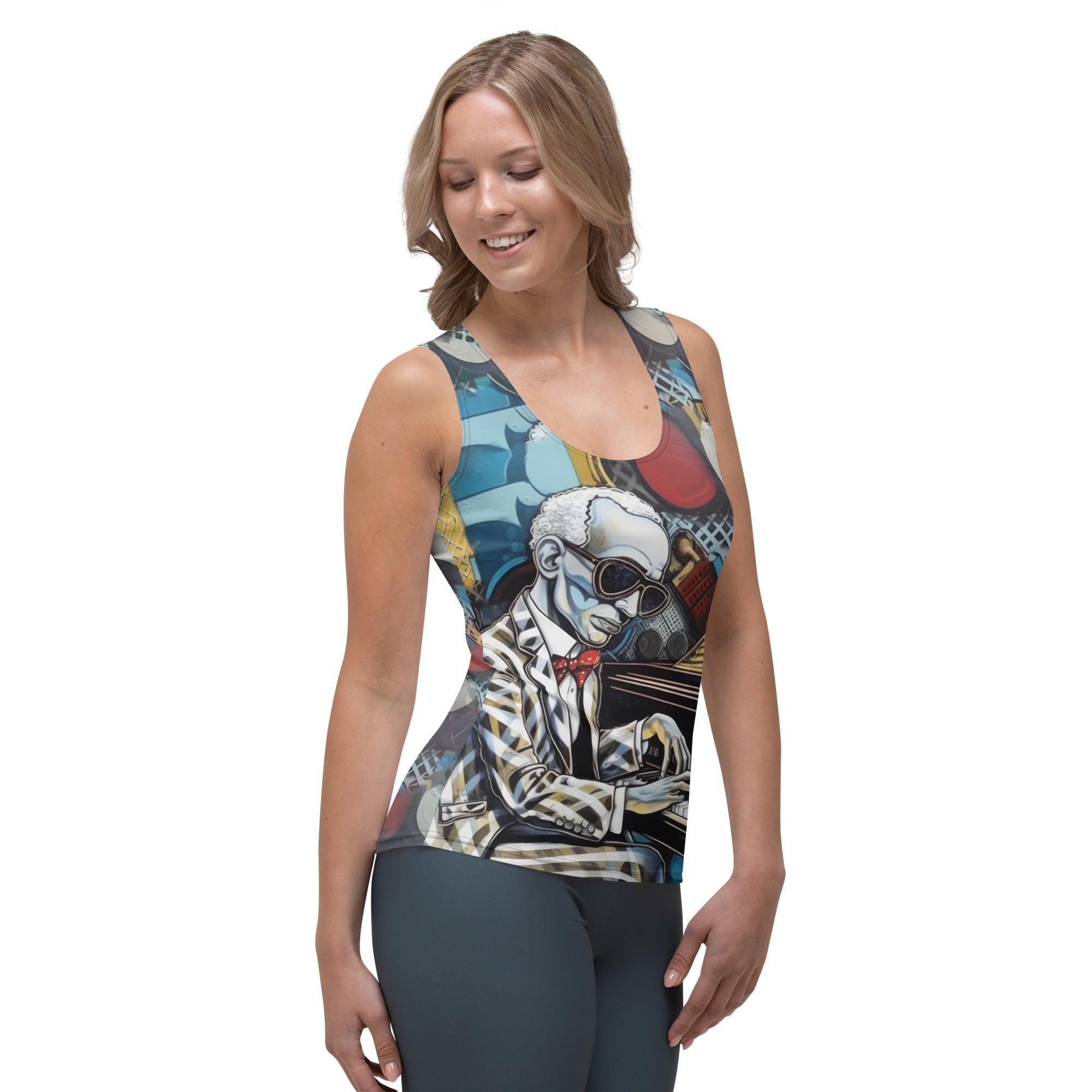 Artists Breathe Life Into Sound Sublimation Cut & Sew Tank Top - Beyond T-shirts