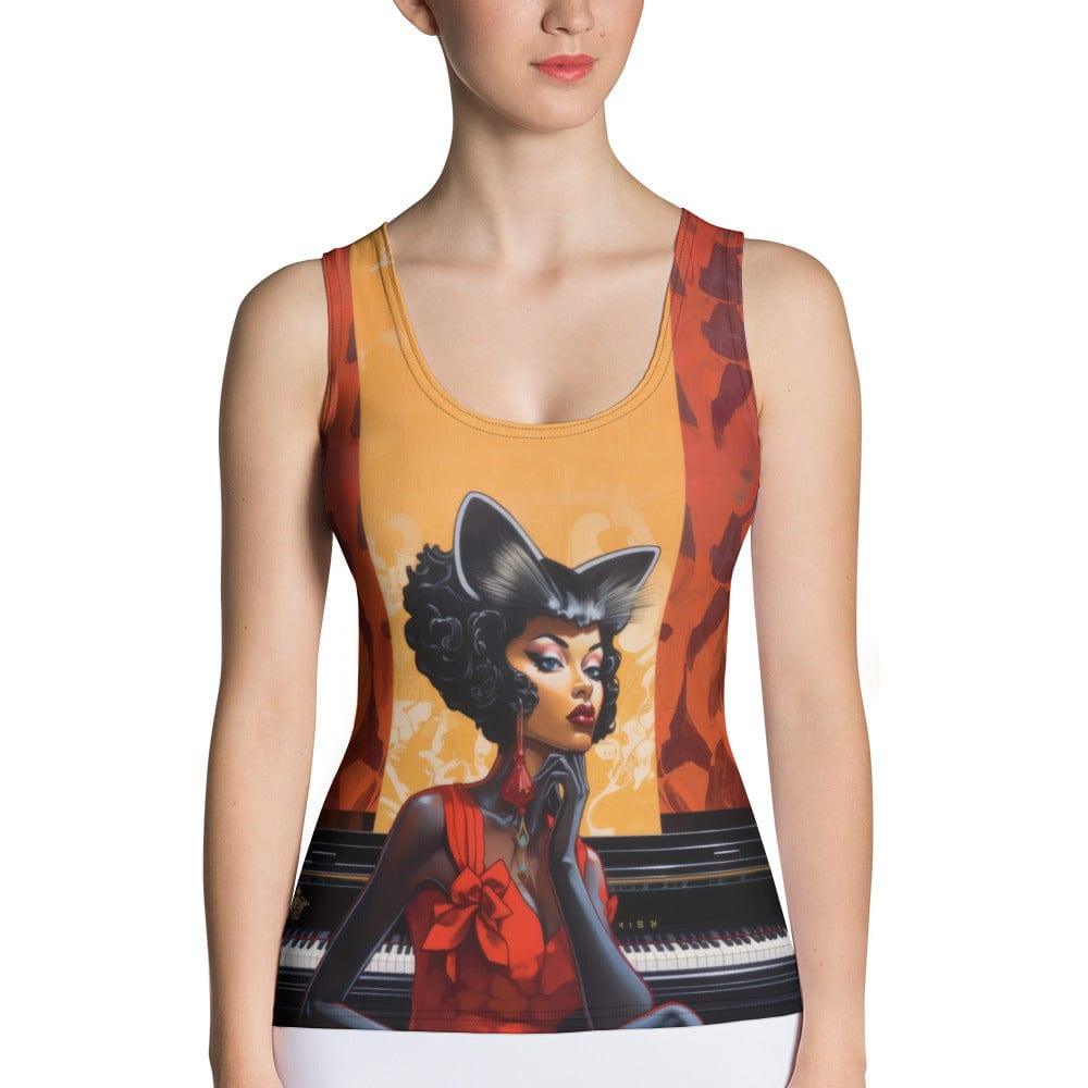 Artists Embody Sublimation Tank Top - Front View