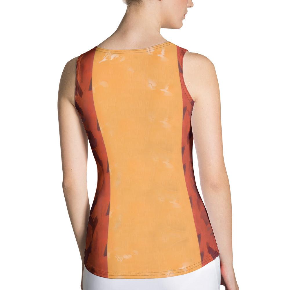 Artists Embody Sublimation Tank Top - Back View