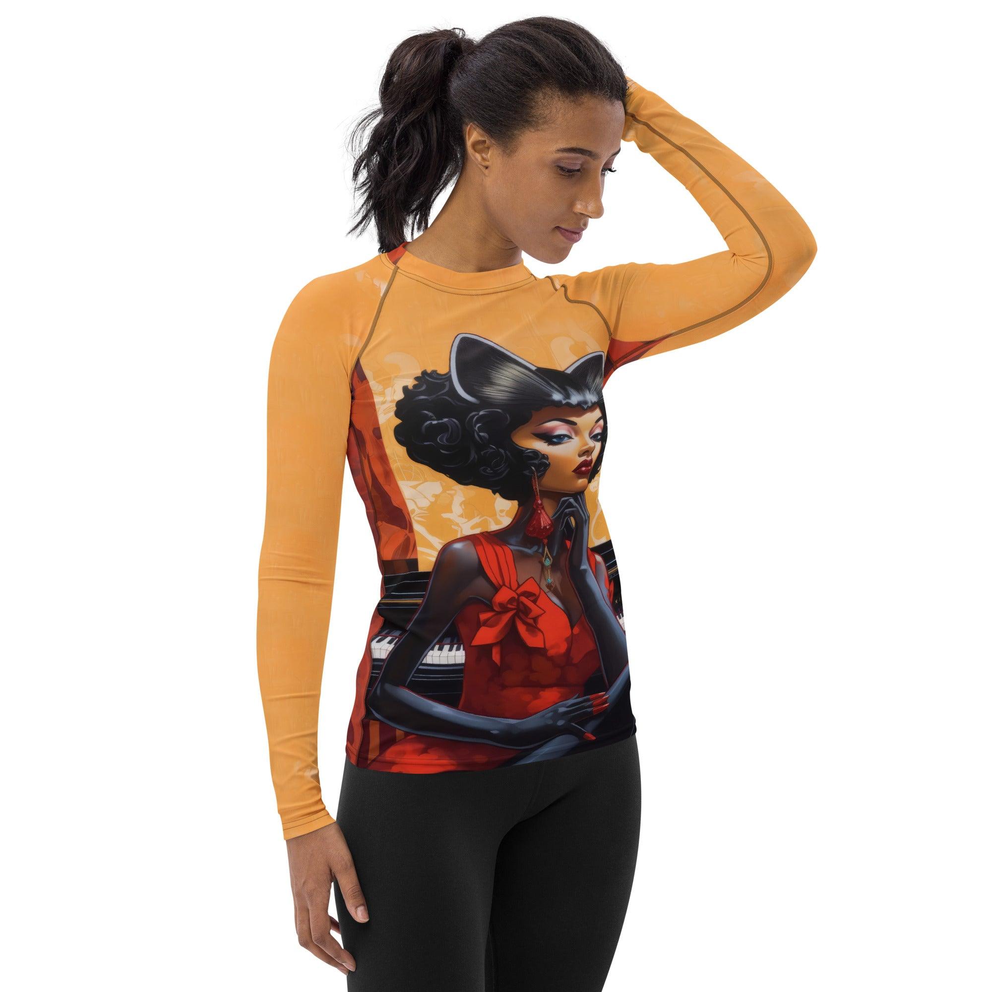 Artists Embody Passion Women's Rash Guard 