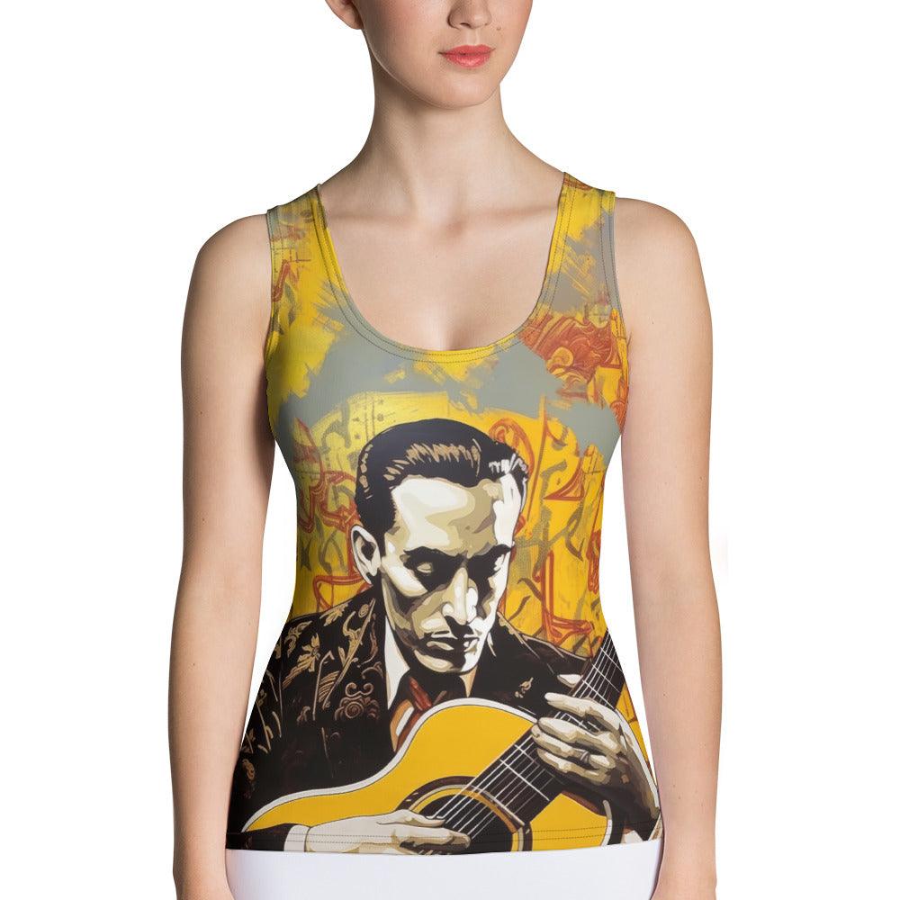 Artists Share Their Soul Sublimation Tank Top Front View