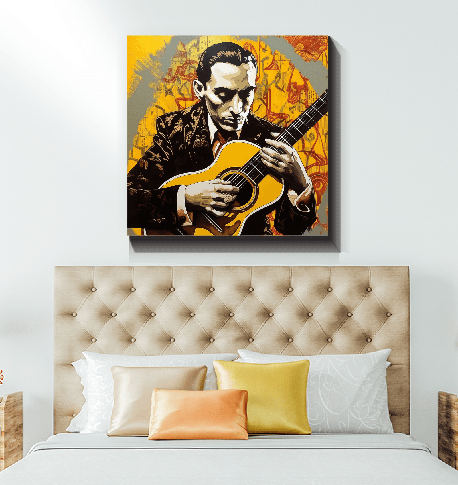 Expressive wrapped canvas art to inspire your daily living.