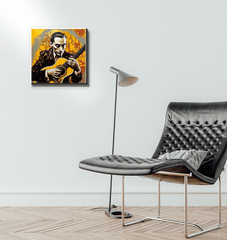 Inspiring wrapped canvas showcasing artists' deep expressions.