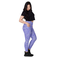 Versatile leggings for yoga and fitness with Feminine Dance Moves design.