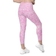 Elegant dance move in Athletic Feminine Leggings