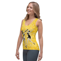 Athletic Feminine Dance Moves Sublimation Cut & Sew Tank Top - Beyond T-shirts