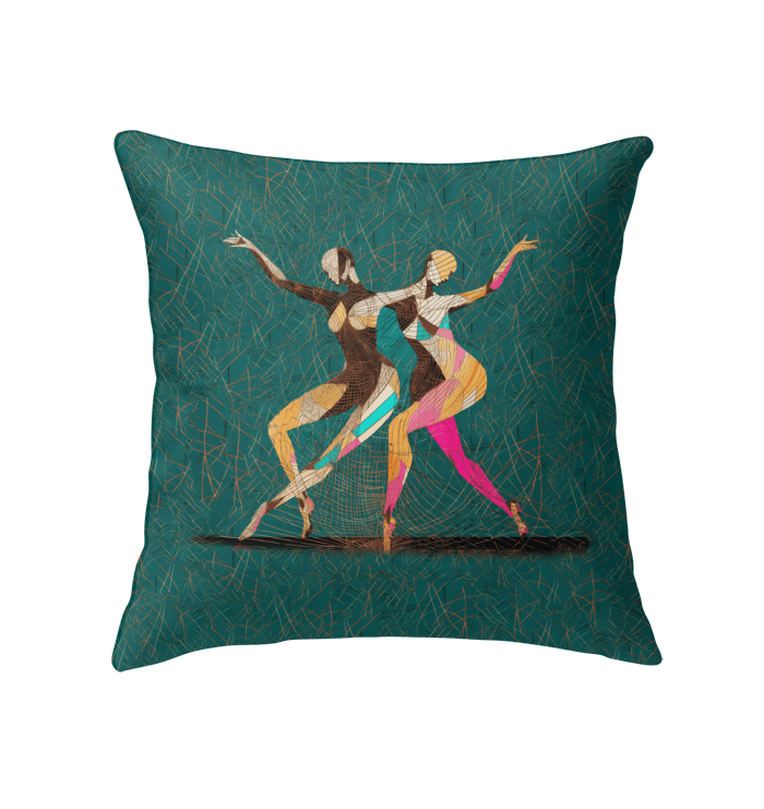 Women's athletic dance pillow for indoor use