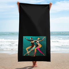 Durable performance towel for female dancers
