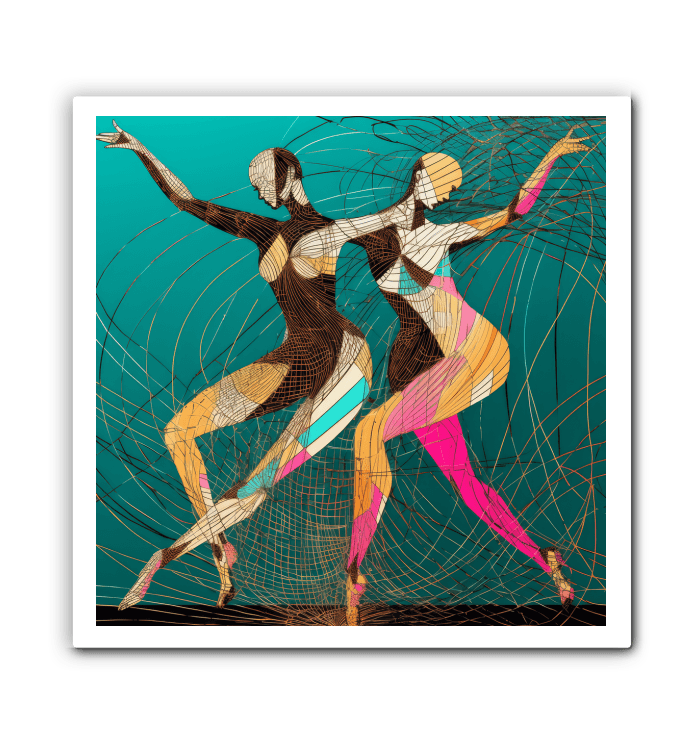 Athletic Women s Dance Performance Wrapped Canvas - Beyond T-shirts