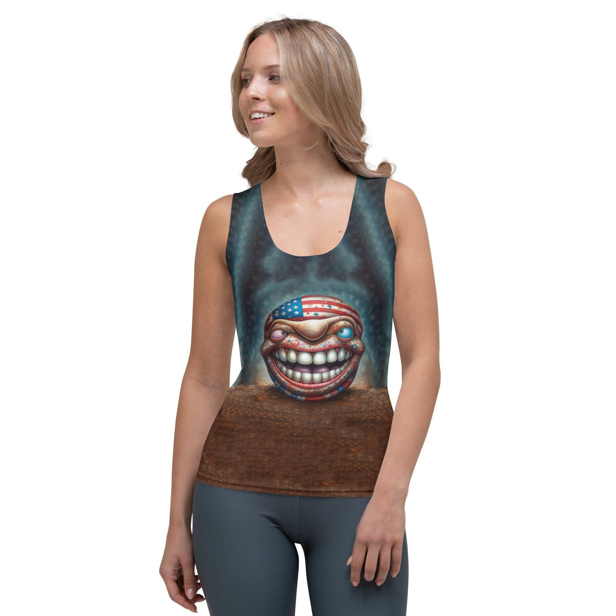 Aurora Bliss Sublimation Cut & Sew Tank Top - Beyond T-shirts